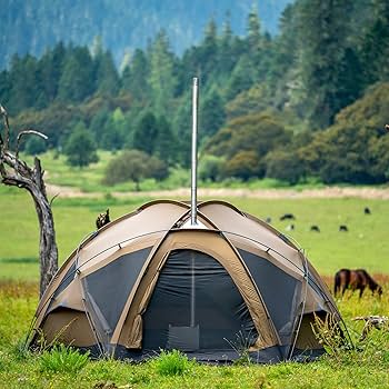 Amazon.com : POMOLY Dome Tent Camping Hot Tent, Dome X6 Pro 4 Amazon.com : POMOLY Dome Tent Camping Hot Tent, Dome X6 Pro 4